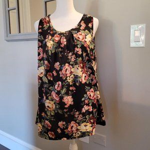 Floral Sleeveless Top